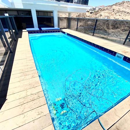 Appartement Stunning Penthouse With Sea Views And Private Heated Pool à Eilat Extérieur photo