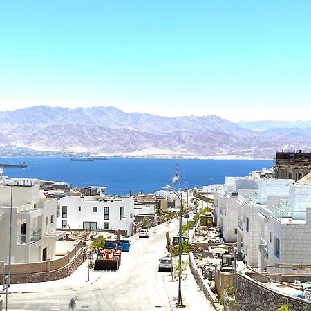Appartement Stunning Penthouse With Sea Views And Private Heated Pool à Eilat Extérieur photo