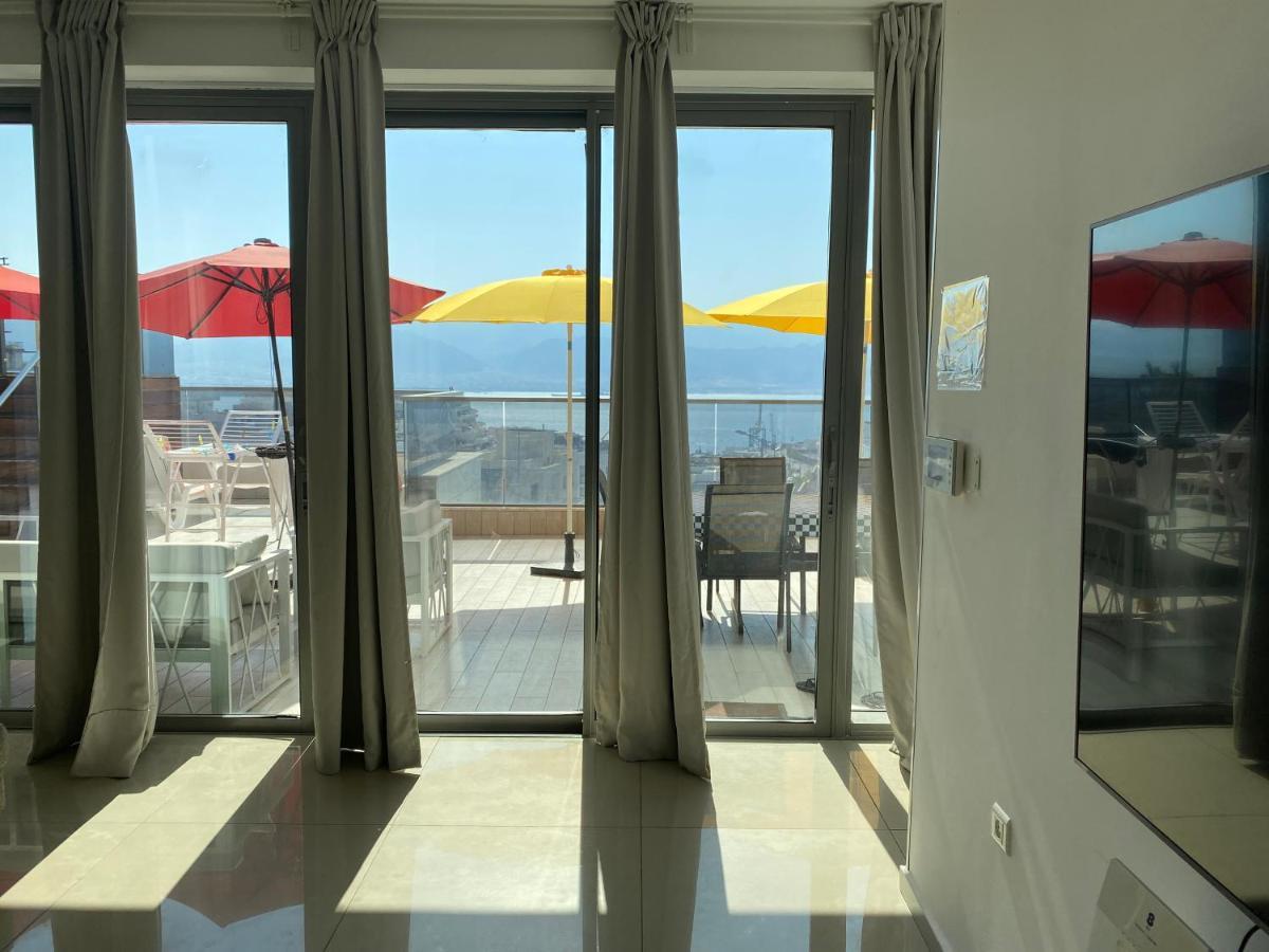 Appartement Stunning Penthouse With Sea Views And Private Heated Pool à Eilat Extérieur photo