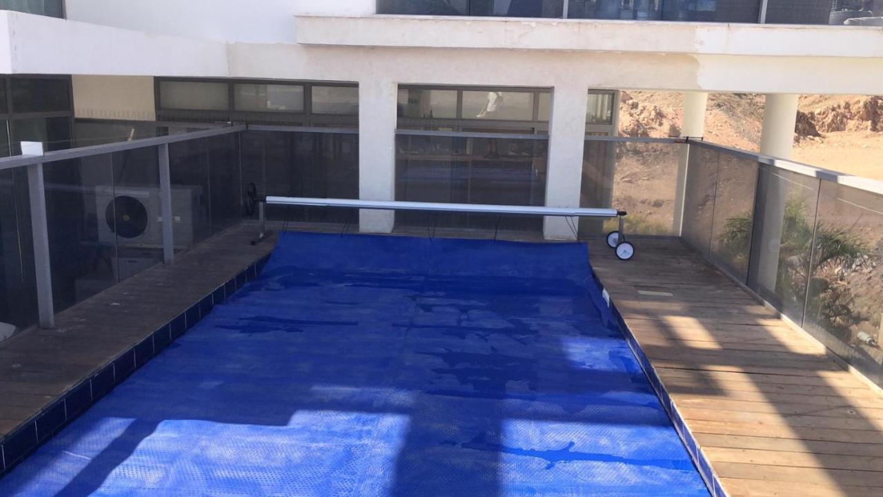 Appartement Stunning Penthouse With Sea Views And Private Heated Pool à Eilat Extérieur photo