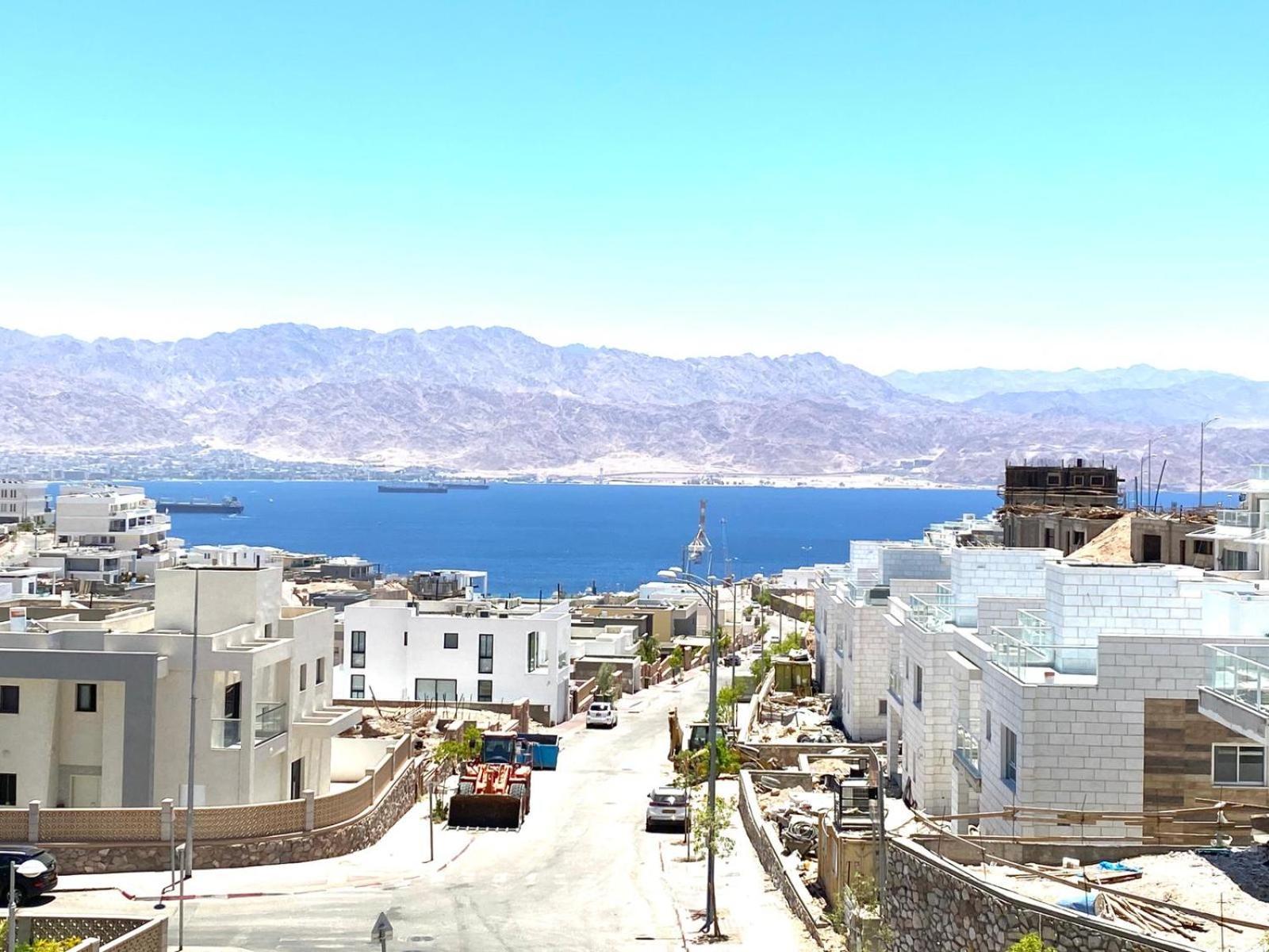 Appartement Stunning Penthouse With Sea Views And Private Heated Pool à Eilat Extérieur photo
