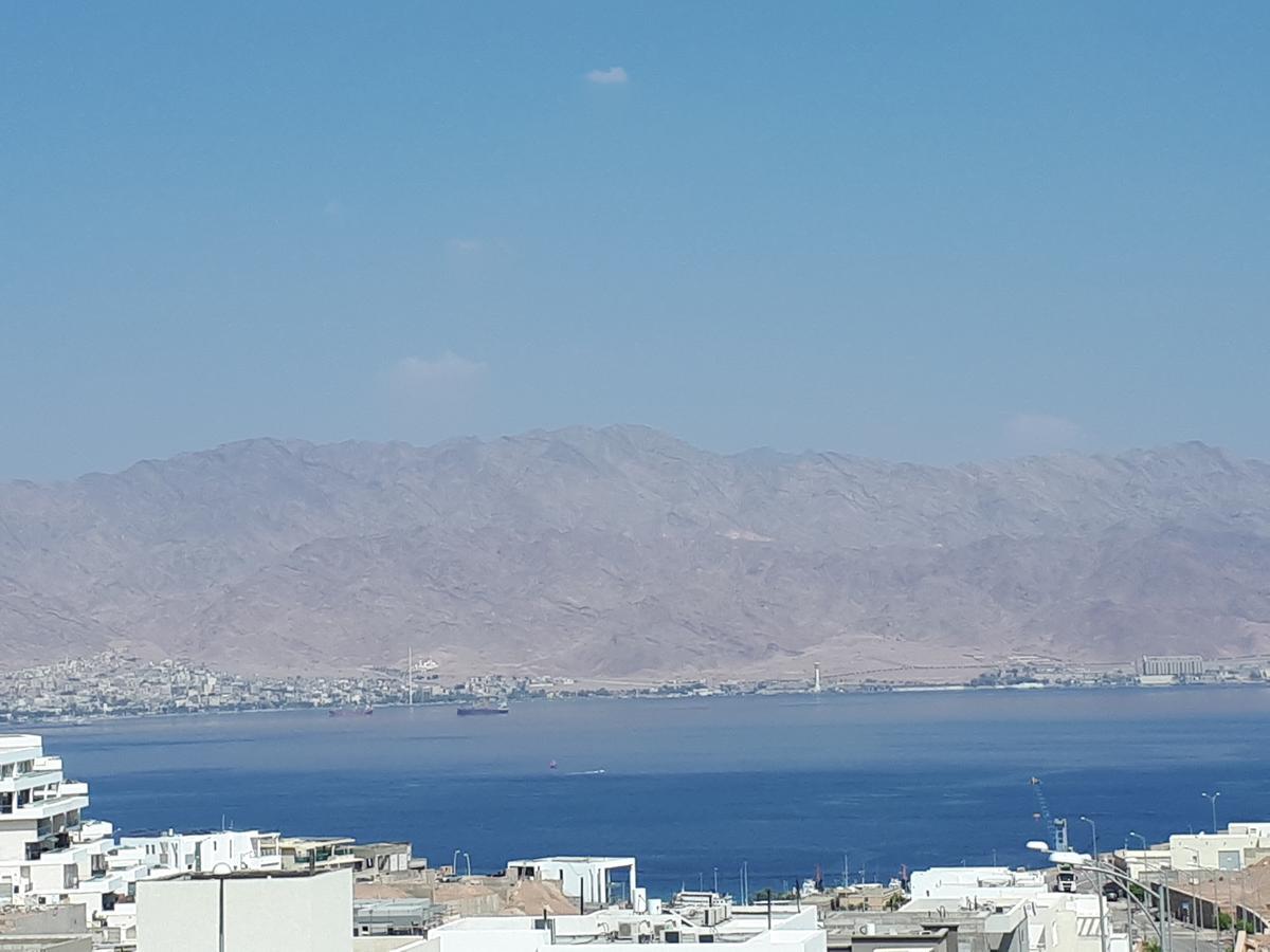 Appartement Stunning Penthouse With Sea Views And Private Heated Pool à Eilat Extérieur photo