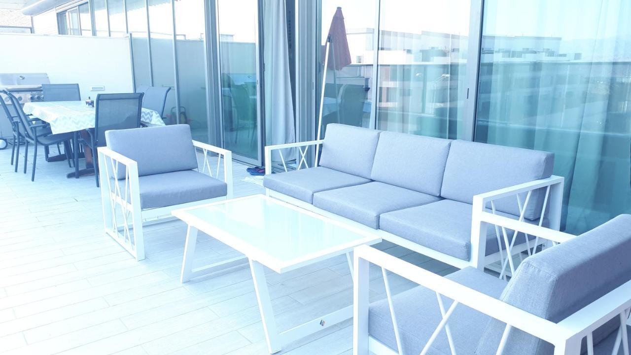 Appartement Stunning Penthouse With Sea Views And Private Heated Pool à Eilat Extérieur photo
